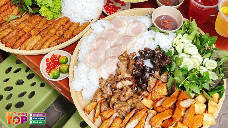 Bun-dau-pho-co-hang-khay-haiphongtoplist